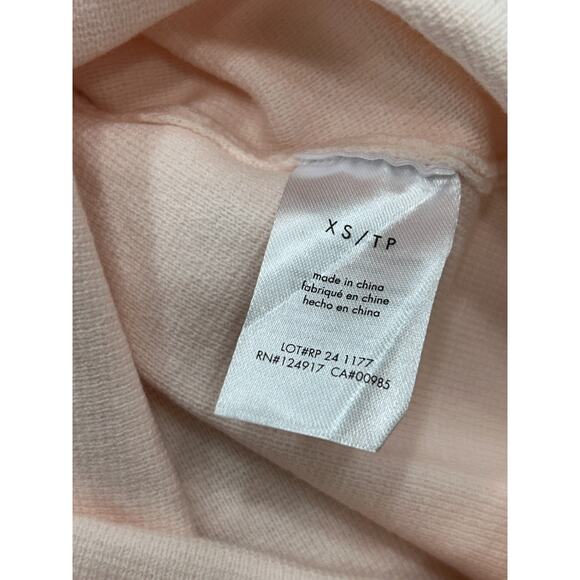 NWT Rachel Parcell Womens Pastel Mauve Sweater Knit Scallop Mini Skirt Size XS - Picture 6 of 10